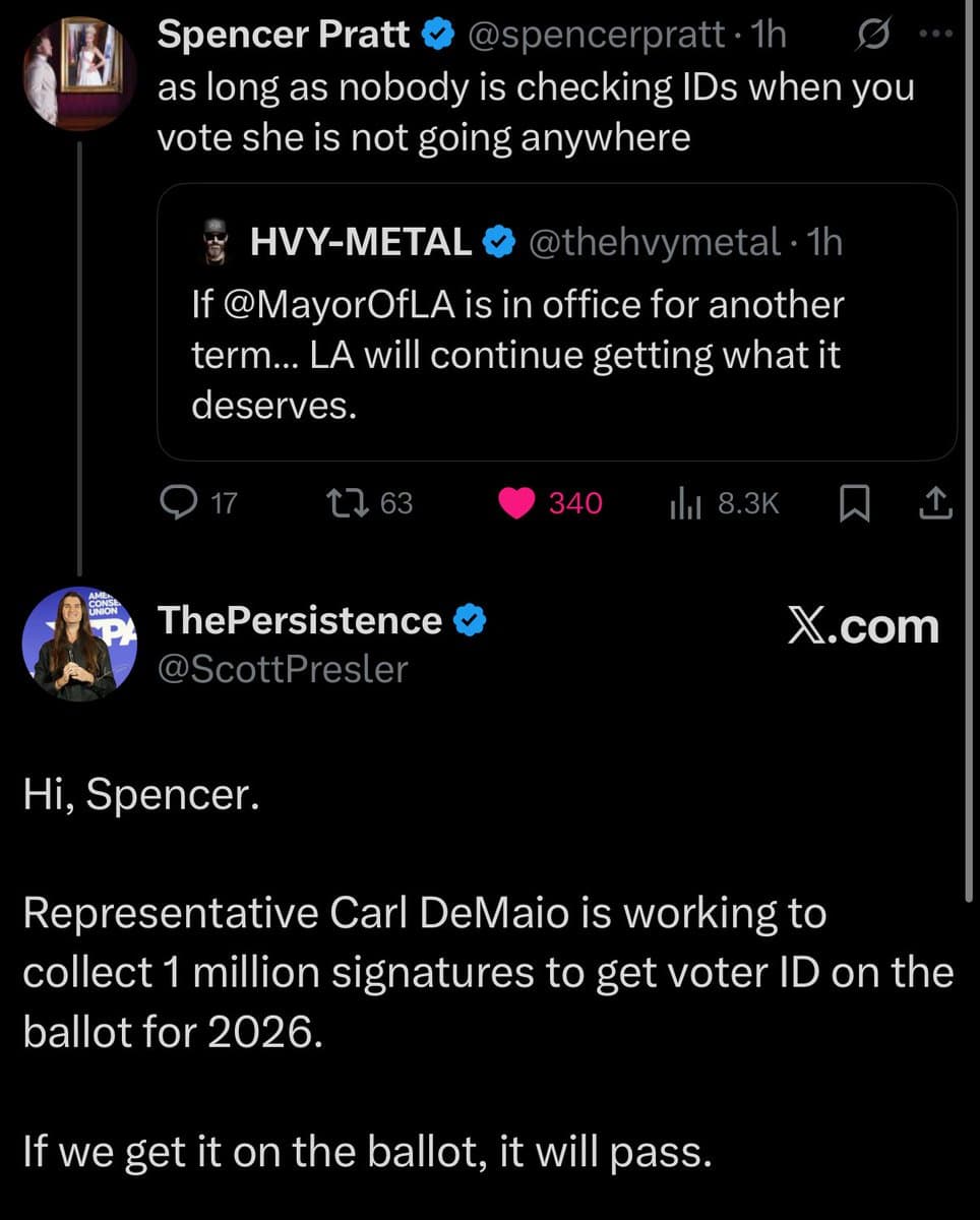 Image for Conservative Activists Scott Presler and Spencer Pratt Back California Petition Efforts Against Governor Newsom