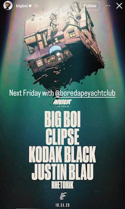 Big Boi Headlines ApeFest 2025 in Las Vegas Amidst NFT Community Gathering