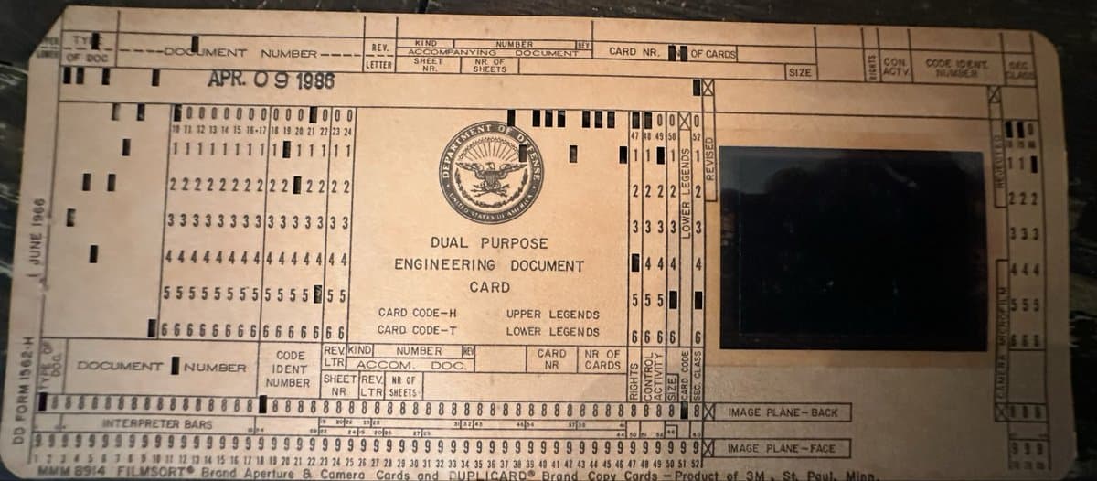 Image for 2,769 Filmsort Punch Cards Digitized for AI Training, Unlocking Decades of Unseen Data