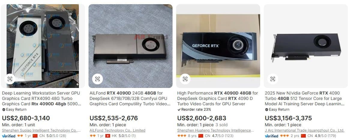 Image for NVIDIA's China-Exclusive RTX 4090D Features 24GB VRAM, Not 48GB, Amidst Online Speculation