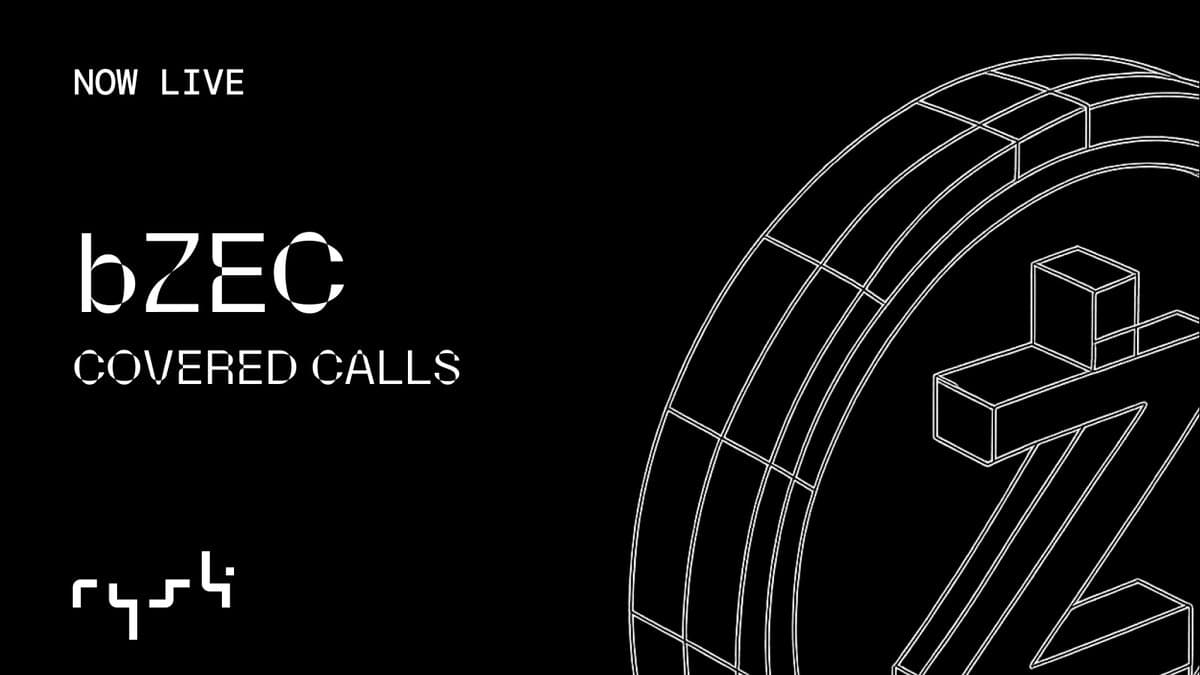 Image for Rysk Finance Launches First On-Chain ZEC Covered Calls on HyperEVM