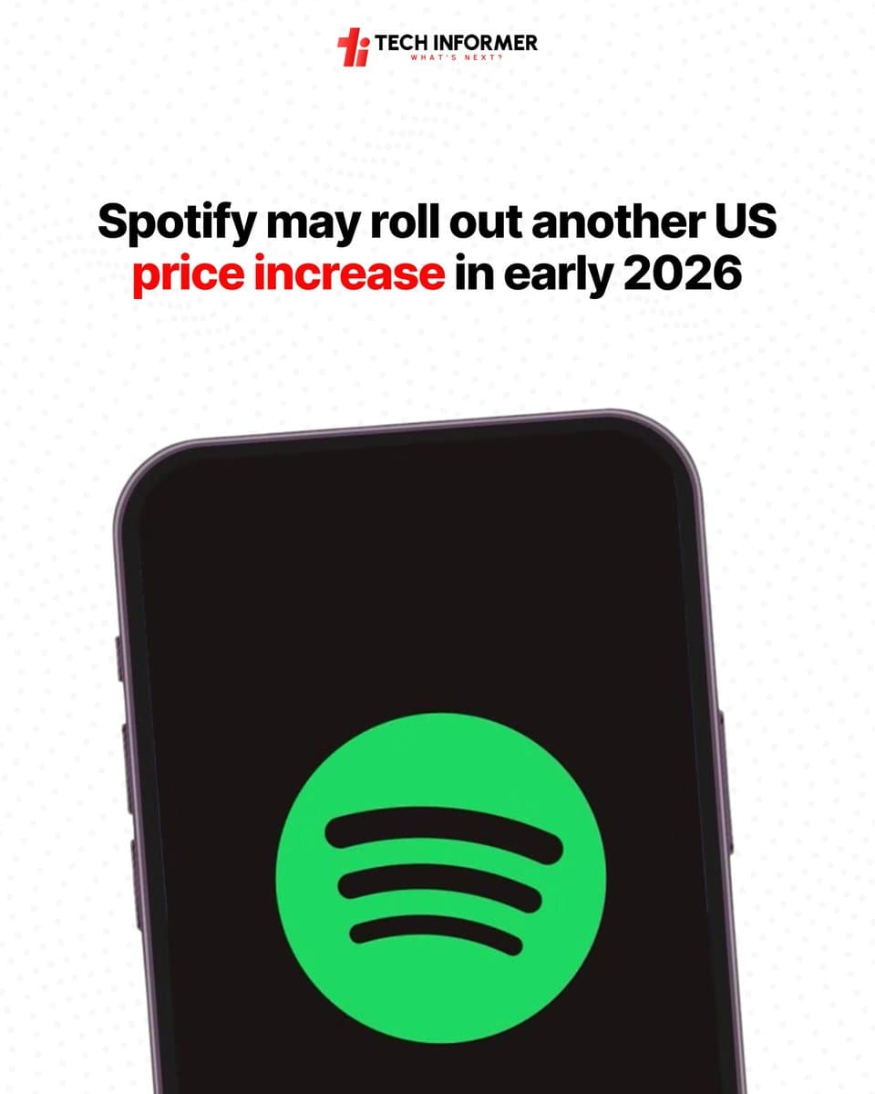 Image for Spotify Poised for First U.S. Price Hike in 18 Months, Analysts Project $500 Million Revenue Boost
