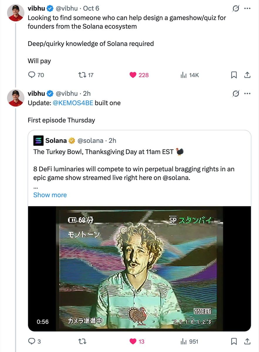 Image for Innovative Solana Transaction-Powered Game Show Set for November 28 Debut