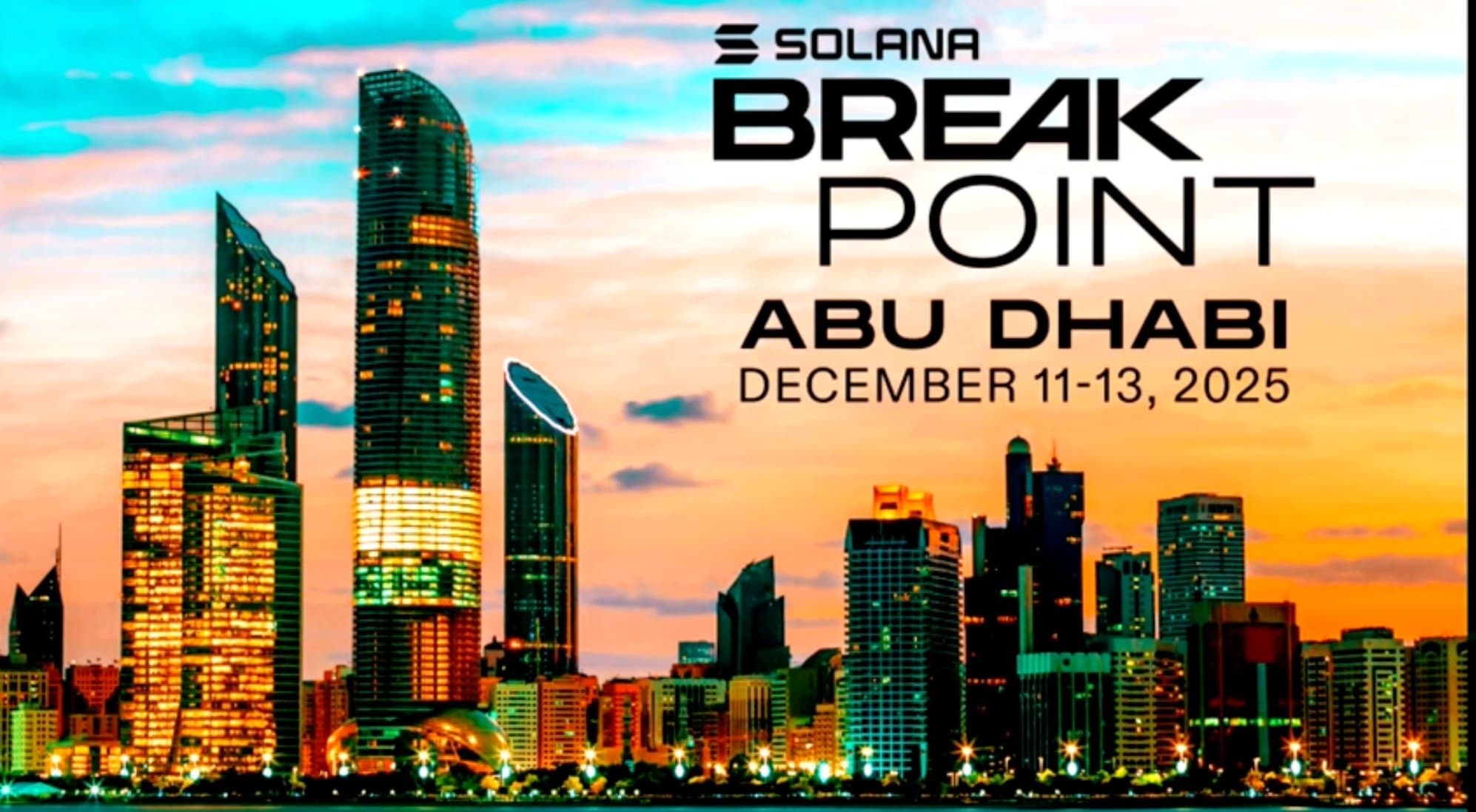 Image for Solana Breakpoint 2025 to Converge with Major Financial and Crypto Events in Abu Dhabi