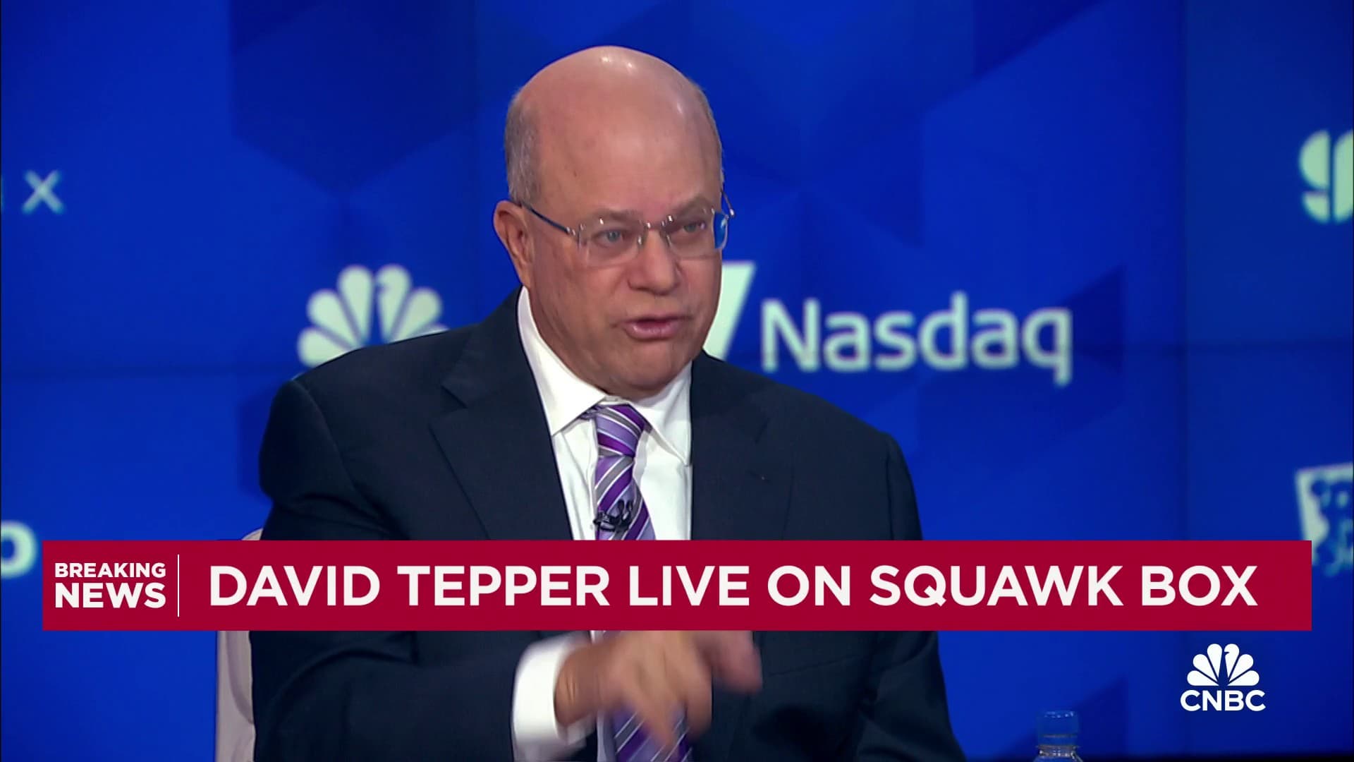 Image for Tepper Warns Fed Against Excessive Easing, Expresses Misery Over High Stock Valuations