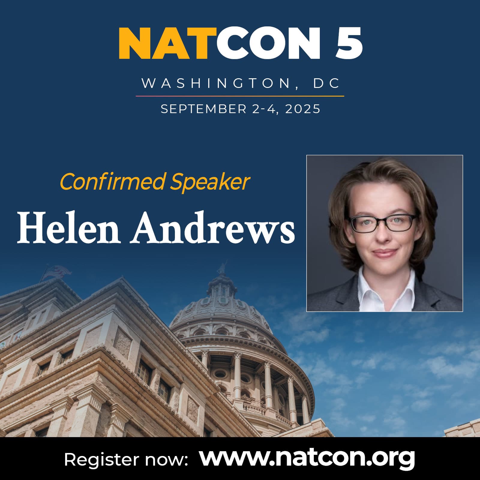 Image for Helen Andrews to Address National Conservatism Conference on "Feminization of Culture" in Washington D.C.