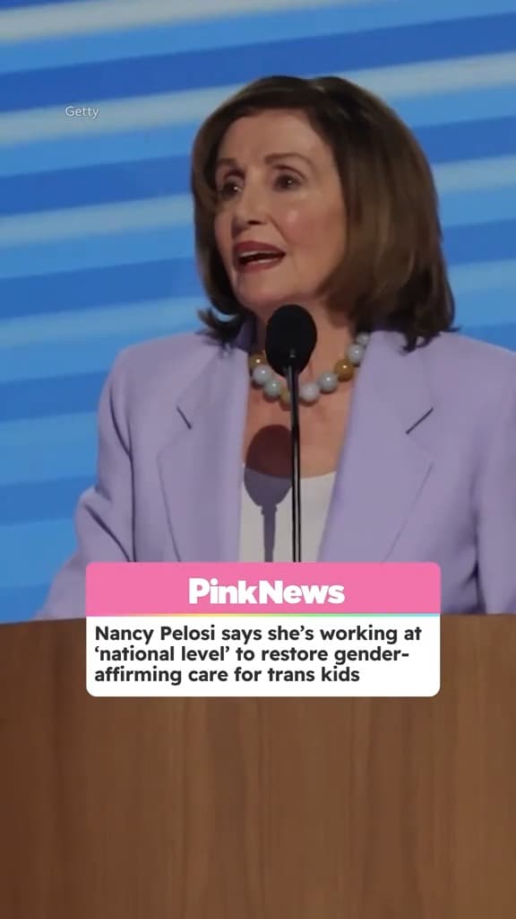 Image for 17 States Challenge Federal Restrictions on Youth Gender-Affirming Care as Pelosi Pledges National Support