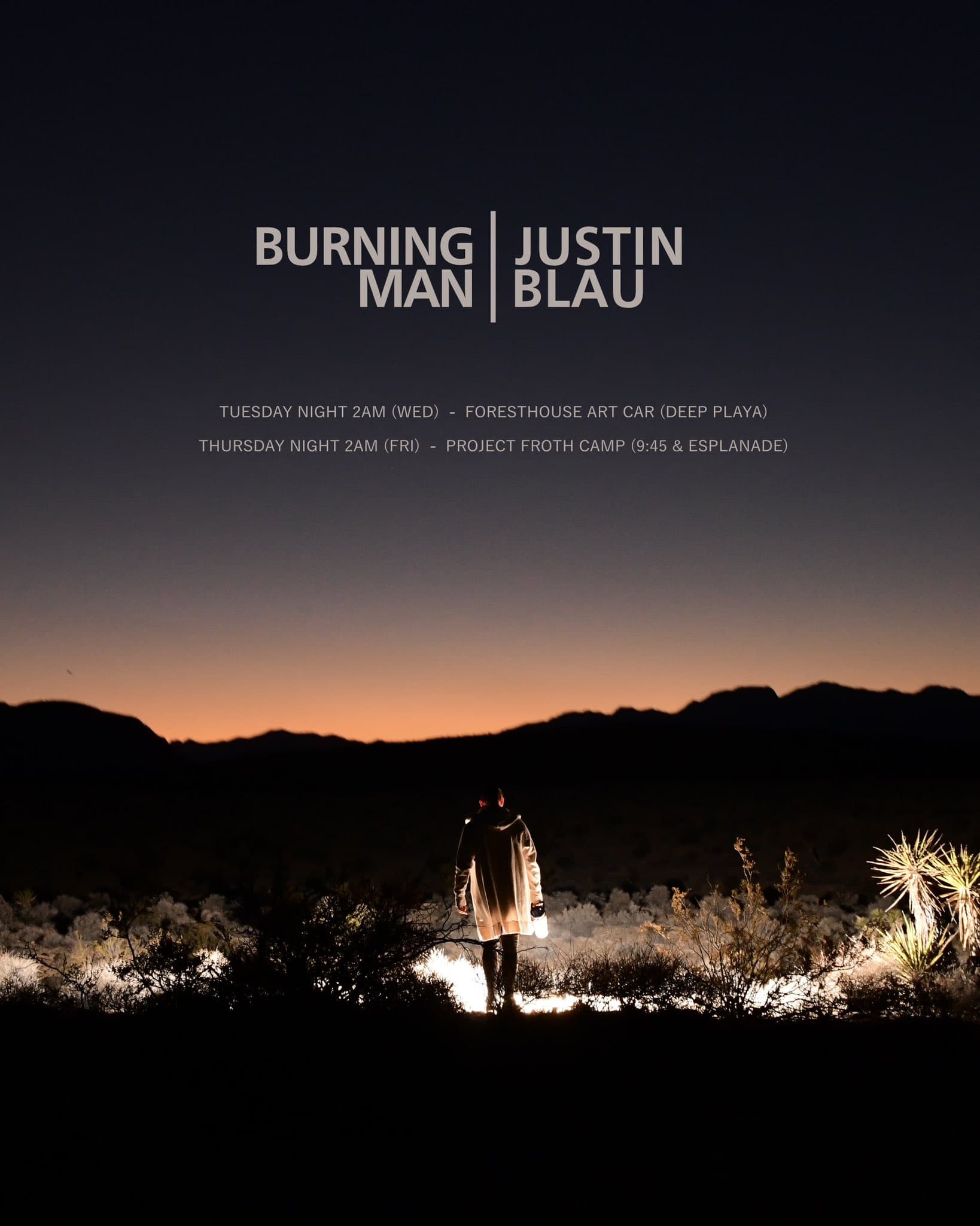 Image for Justin Blau Marks First Burning Man Appearance with Inaugural Sets Under New Moniker