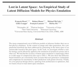 Latent Diffusion Models Demonstrate 1000x Compression Robustness, Revolutionizing Physics Emulation Speed