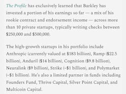 Saquon Barkley Transforms $10 Million Income into $35 Million Asset Through Strategic Investments