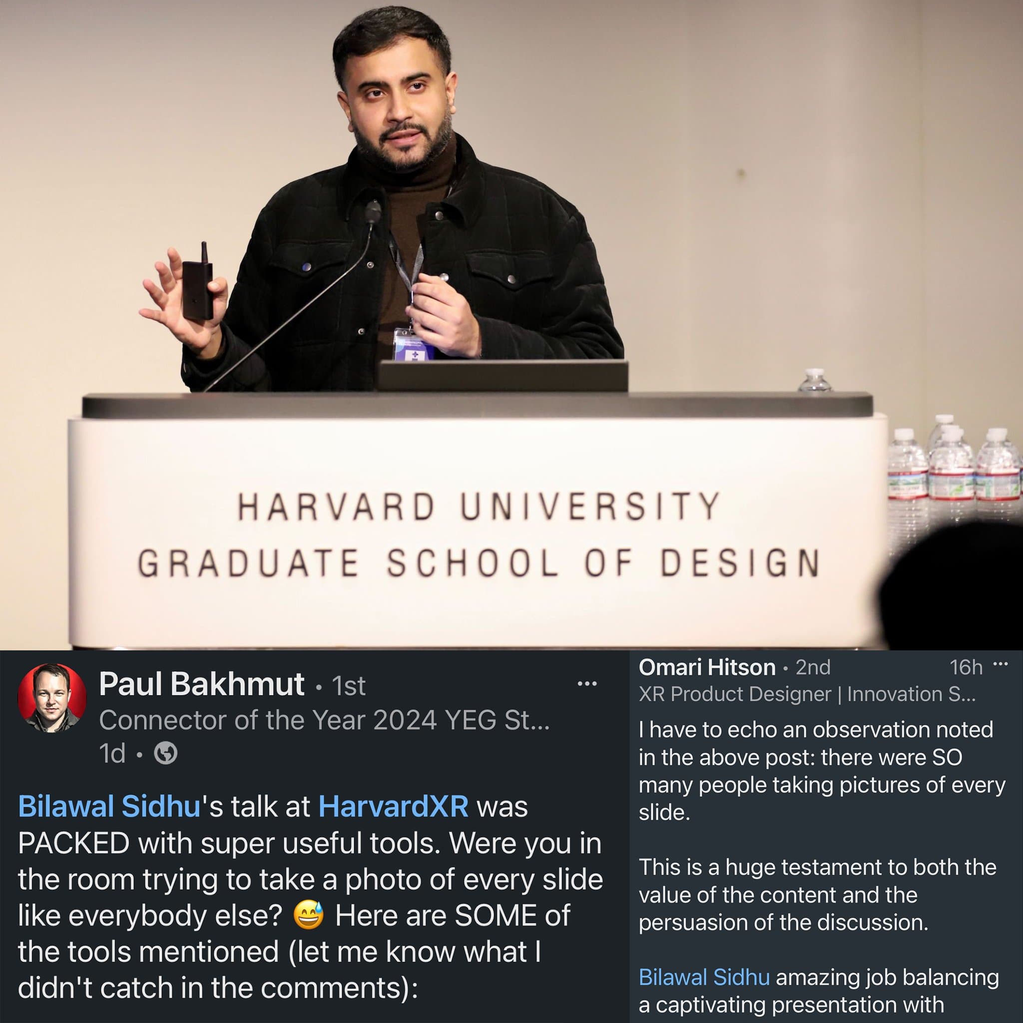 Image for Harvard Audience Documents Every Slide of Bilawal Sidhu's Spatial AI and Just-in-Time Media Presentation