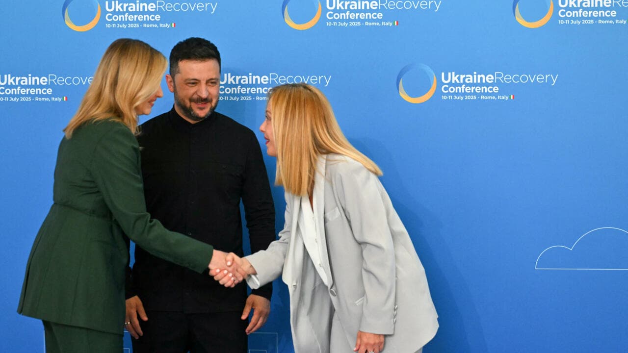 Image for Rome Recovery Conference Faces 'Surreal' Label as Ukraine Endures Over 1,100 Daily Russian Strikes