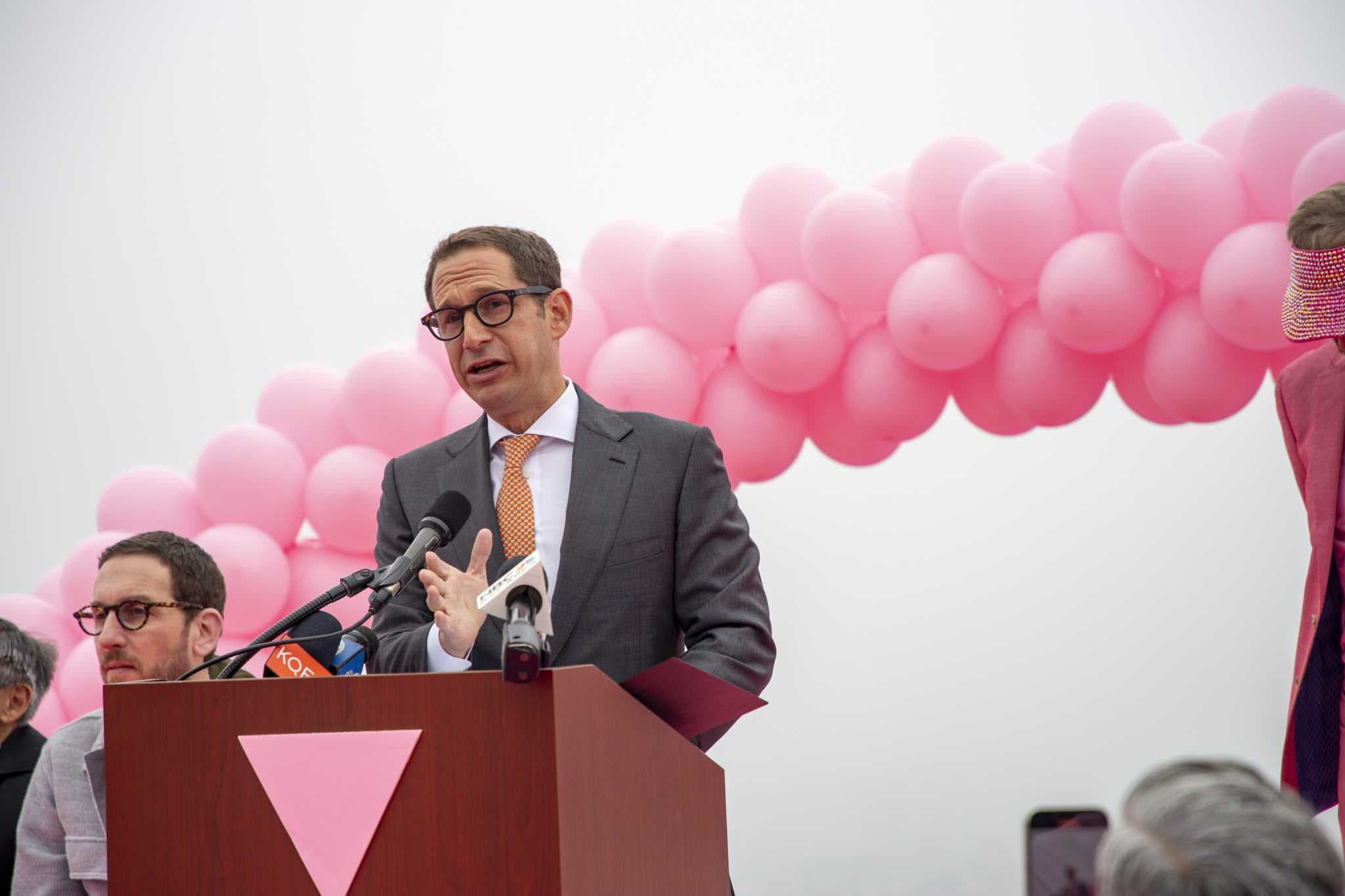 Image for San Francisco Mayor Daniel Lurie Booed and Chased from Trans March Amid Budget Cut Protests