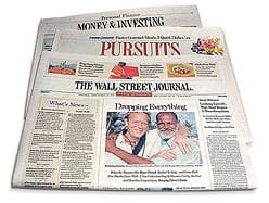 Image for Wall Street Journal Offers Early Glimpse of Weekend Edition, Highlighting Expanded Lifestyle and Business Coverage