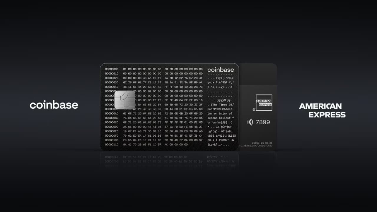 Image for Coinbase One Card on American Express Network Offers Up to 4% Bitcoin Back, Now Available