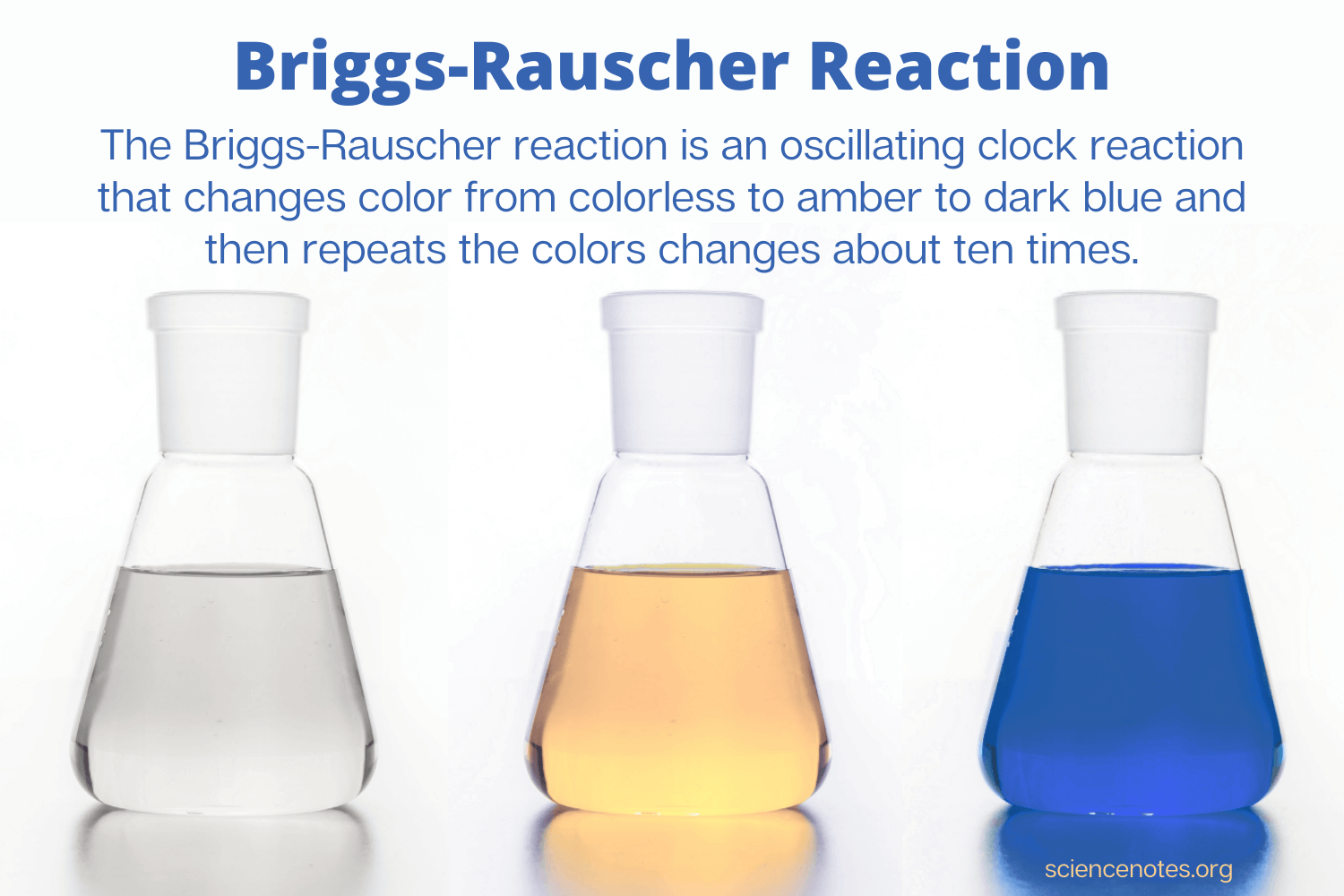 Image for Briggs-Rauscher Reaction Showcases Rarity of Oscillating Chemical Phenomena