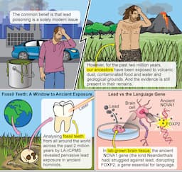 2 Million Years of Lead Exposure May Have Driven Human Evolutionary Advantage Over Neanderthals