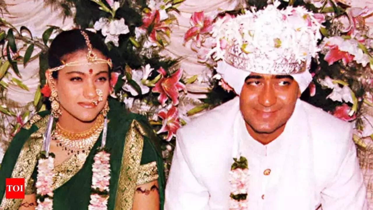 Image for A Bollywood Love Story: Kajol and Ajay Devgn's Enduring Romance