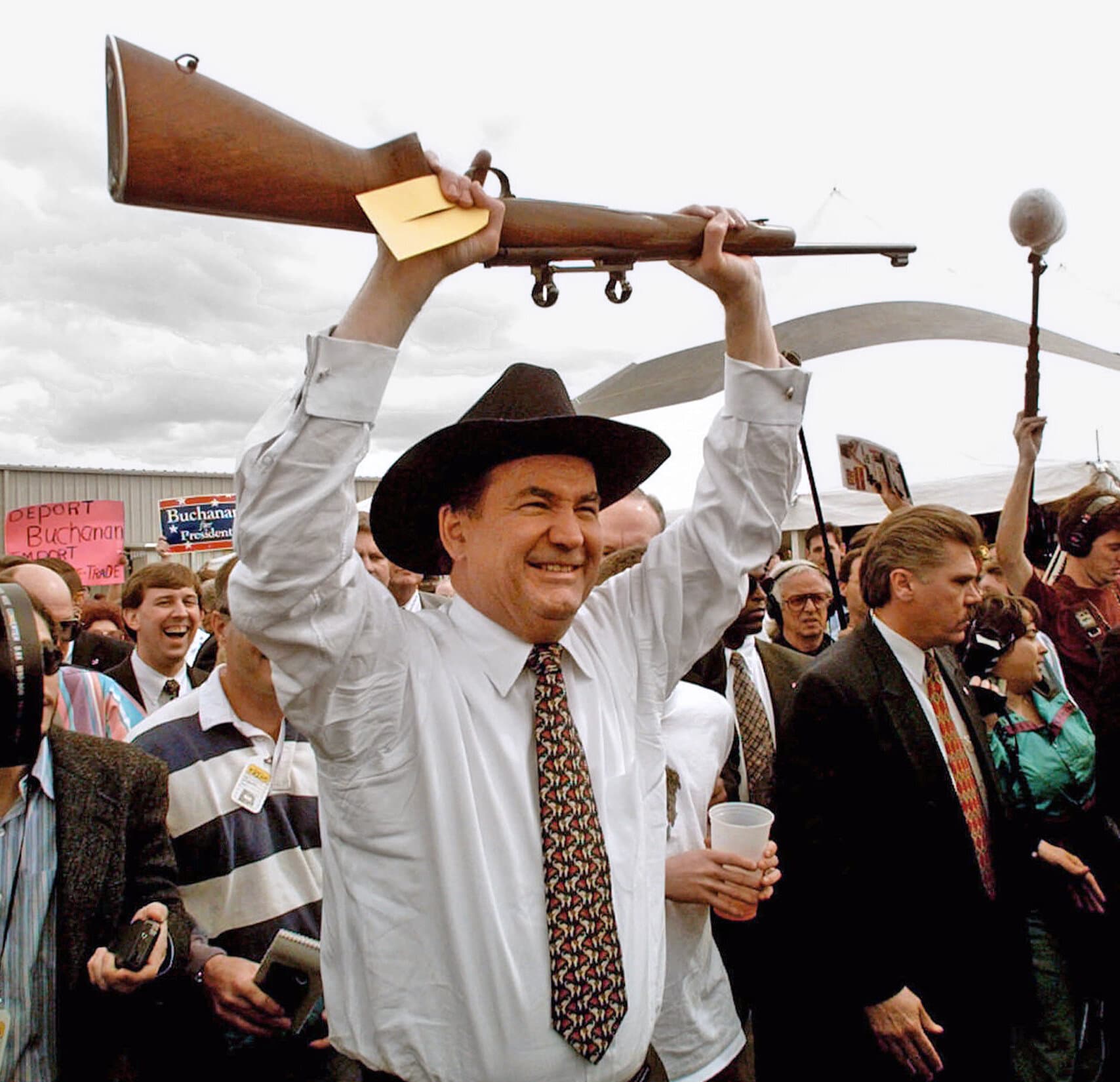 Image for Pat Buchanan's 1995 Political Stance: A Figure of Bipartisan Controversy and Extremist Labels
