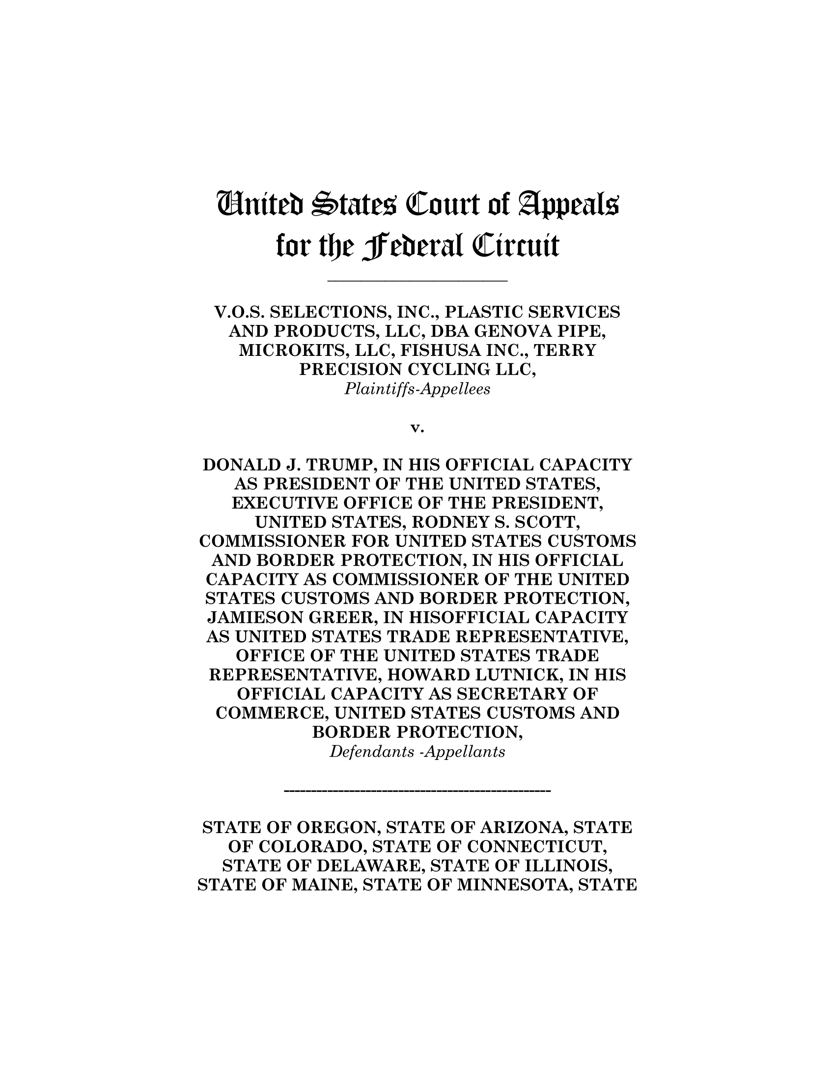 Image for U.S. Appeals Court Rules 7-4 Against Most Trump Tariffs, Citing Overreach of Presidential Authority