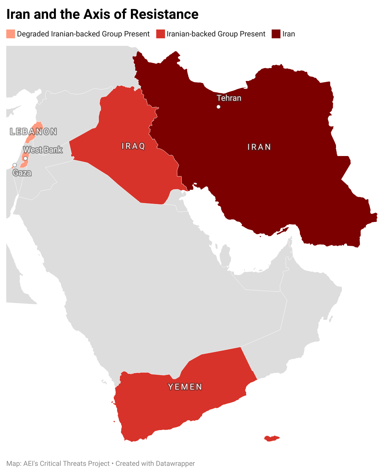 Image for Iran's Dozen-Plus Proxy Militias Drive Regional Instability and Humanitarian Crises