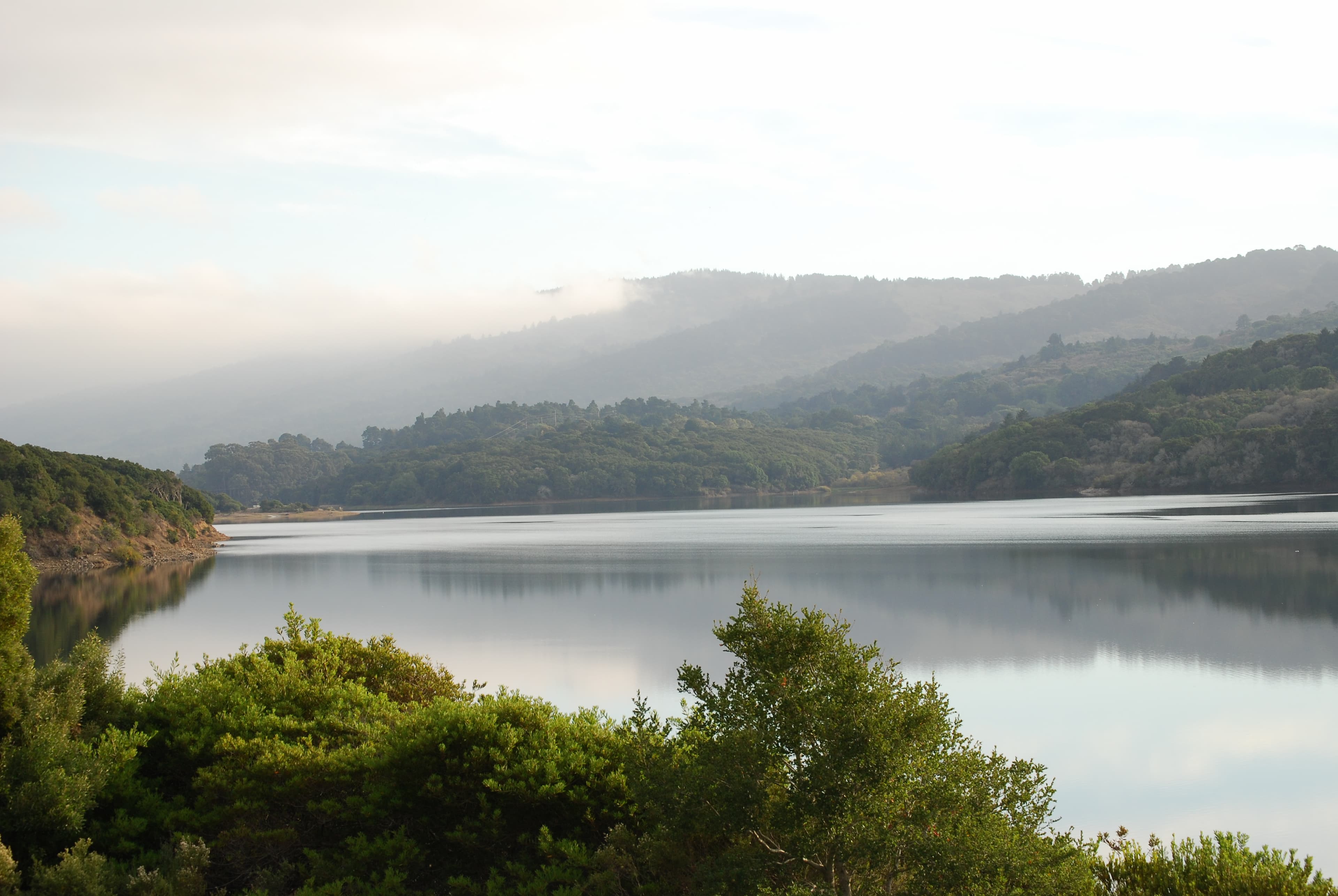 Image for 1888 Dam Project Submerged San Mateo's Crystal Springs Resort Town Under Reservoir Waters