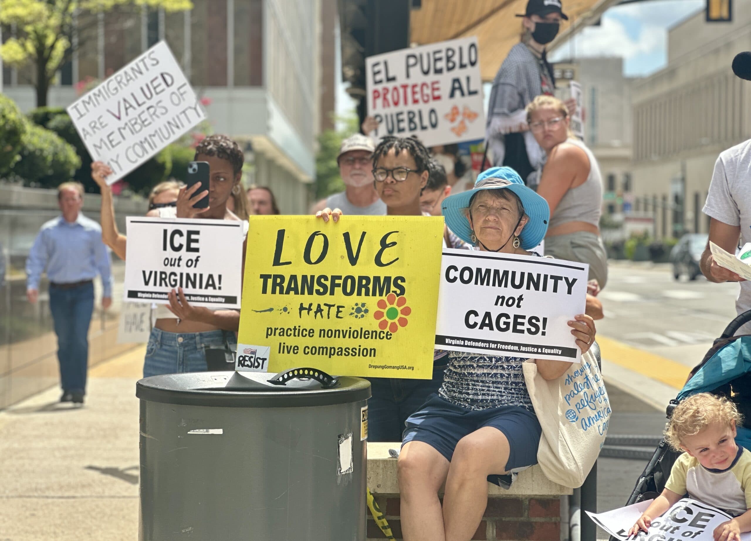 Image for Richmond Protesters Demand End to ICE Cooperation Amidst Surge in Detentions