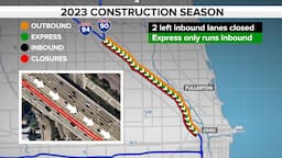 Kennedy Expressway $169 Million Rehabilitation Project Nears 2025 Completion Amidst Commuter Frustrations