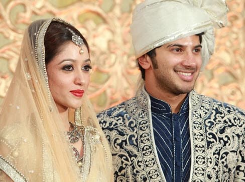 Image for Dulquer Salmaan's Enduring Love Story: His Private Journey with Wife Amaal Sufiya