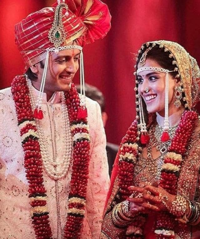 Image for Genelia Deshmukh and Riteish Deshmukh: A Bollywood Love Story That Stood the Test of Time