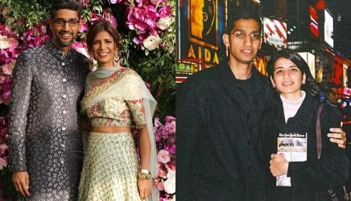Image for Sundar Pichai's Enduring Love Story: A Lifelong Partnership with Anjali Pichai