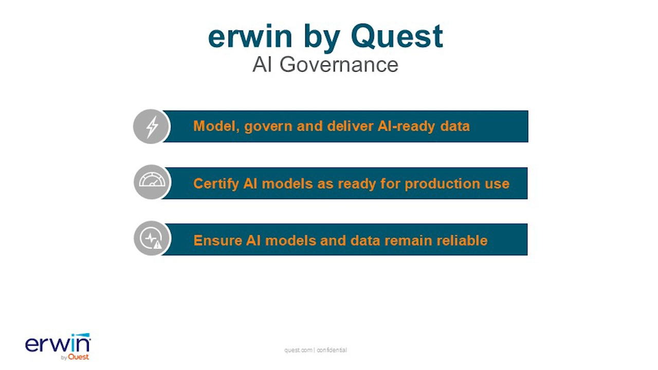 Image for Quest's erwin AI Division Emphasizes Urgent Innovation with New Data Intelligence Release