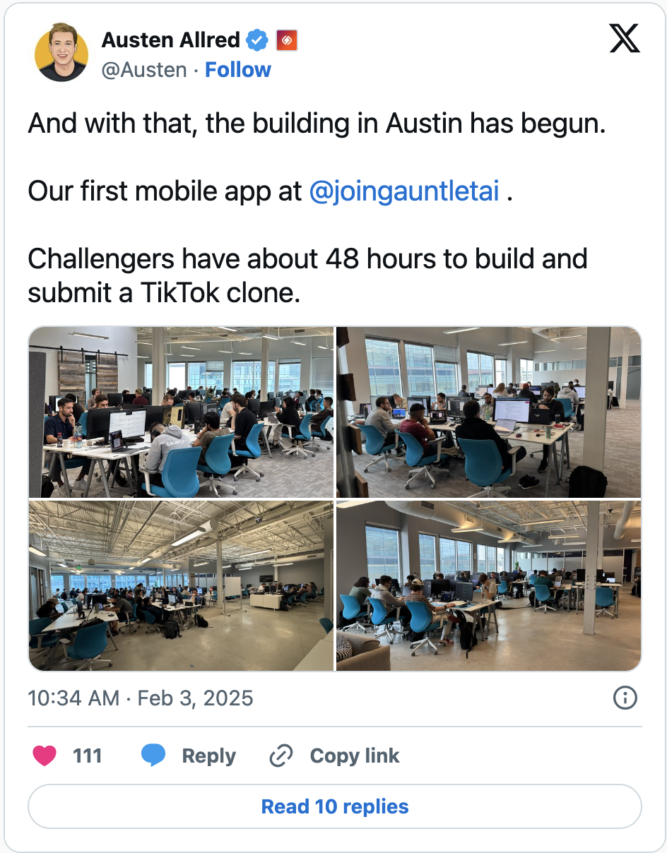 Image for Gauntlet AI to Open Applications for Third Cohort, Promising $200,000 Annual AI Engineer Positions