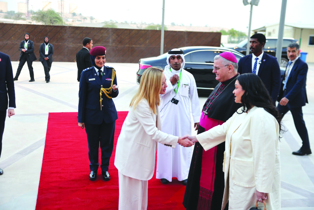 Image for Gulf's 2,300-Seat Catholic Cathedral Visited by Italian PM Meloni Post-GCC Summit