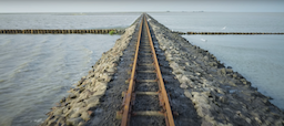 German Halligen Islands Access: Train Lines Navigate North Sea Tides for Essential Transport