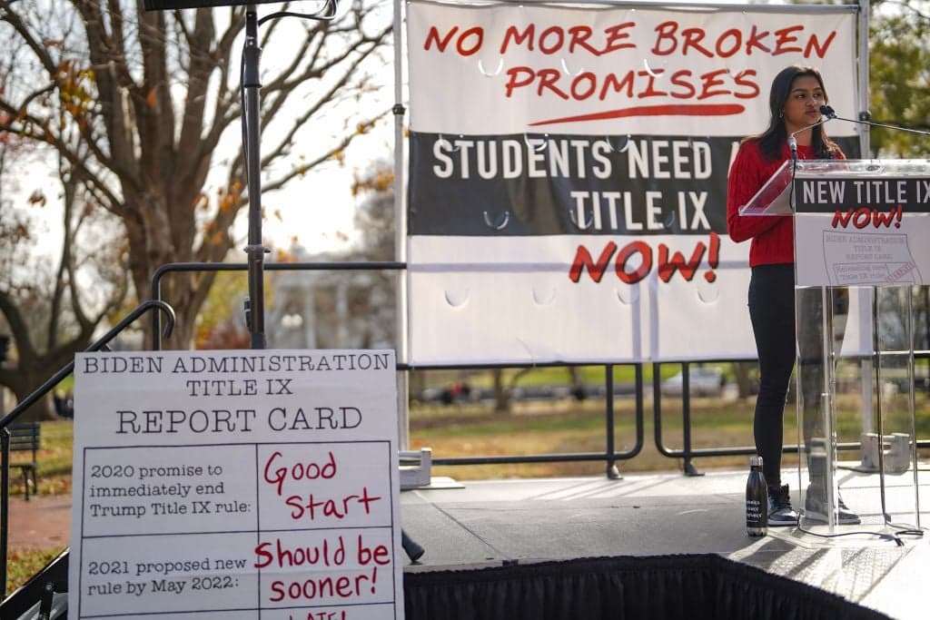 Image for Federal Judge Strikes Down Biden's Broadened Title IX Rules, Reshaping Gender Identity Protections