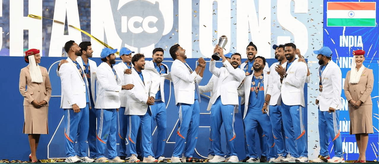 Image for India Secures Record Third ICC Champions Trophy Title in 2025