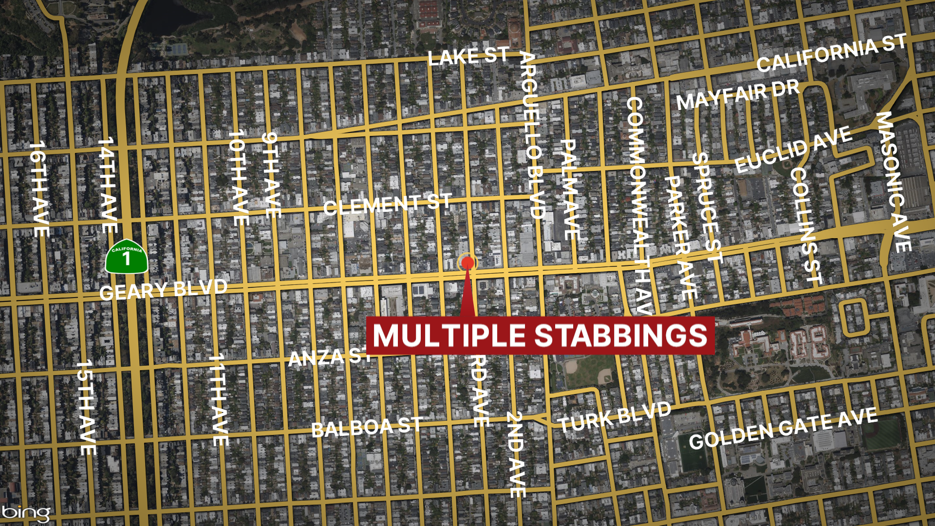 Image for Suspect in San Francisco Boxcutter Attack on Five Released on $50,000 Bail