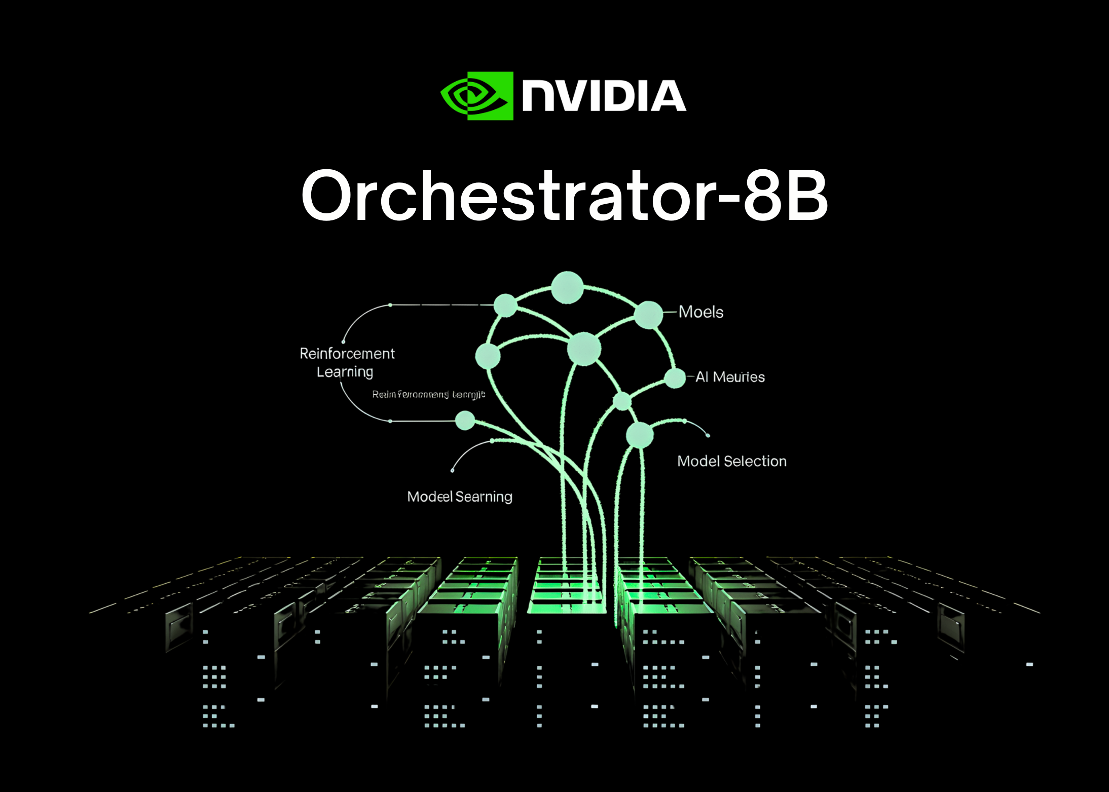 Image for NVIDIA's Orchestrator-8B Outperforms GPT-5 by 2.5x in Efficiency on AI Benchmarks