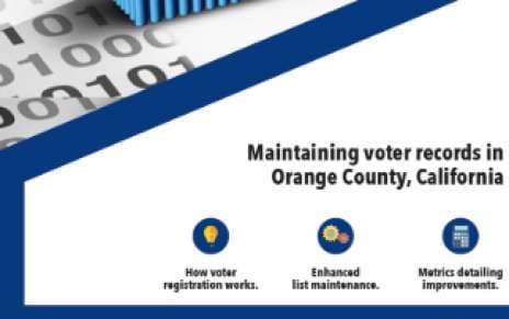 Image for Over 9% of U.S. Voter Records Routinely Maintained as California Continues Roll Updates