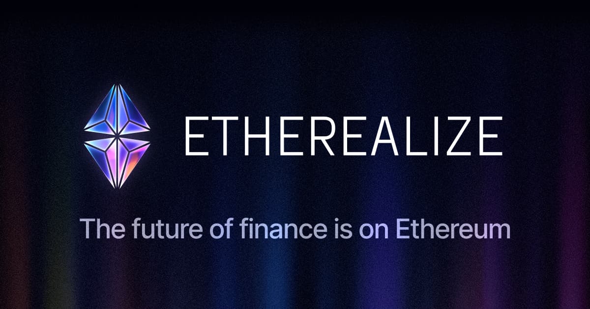 Image for Etherealize Secures $40 Million to Rewire Wall Street with Ethereum Infrastructure