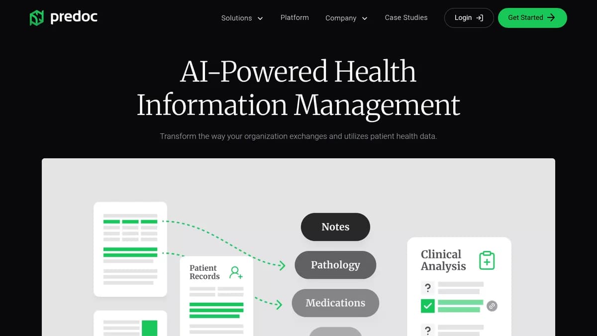 Image for Predoc Secures $30 Million Series A to Automate Healthcare Information Management
