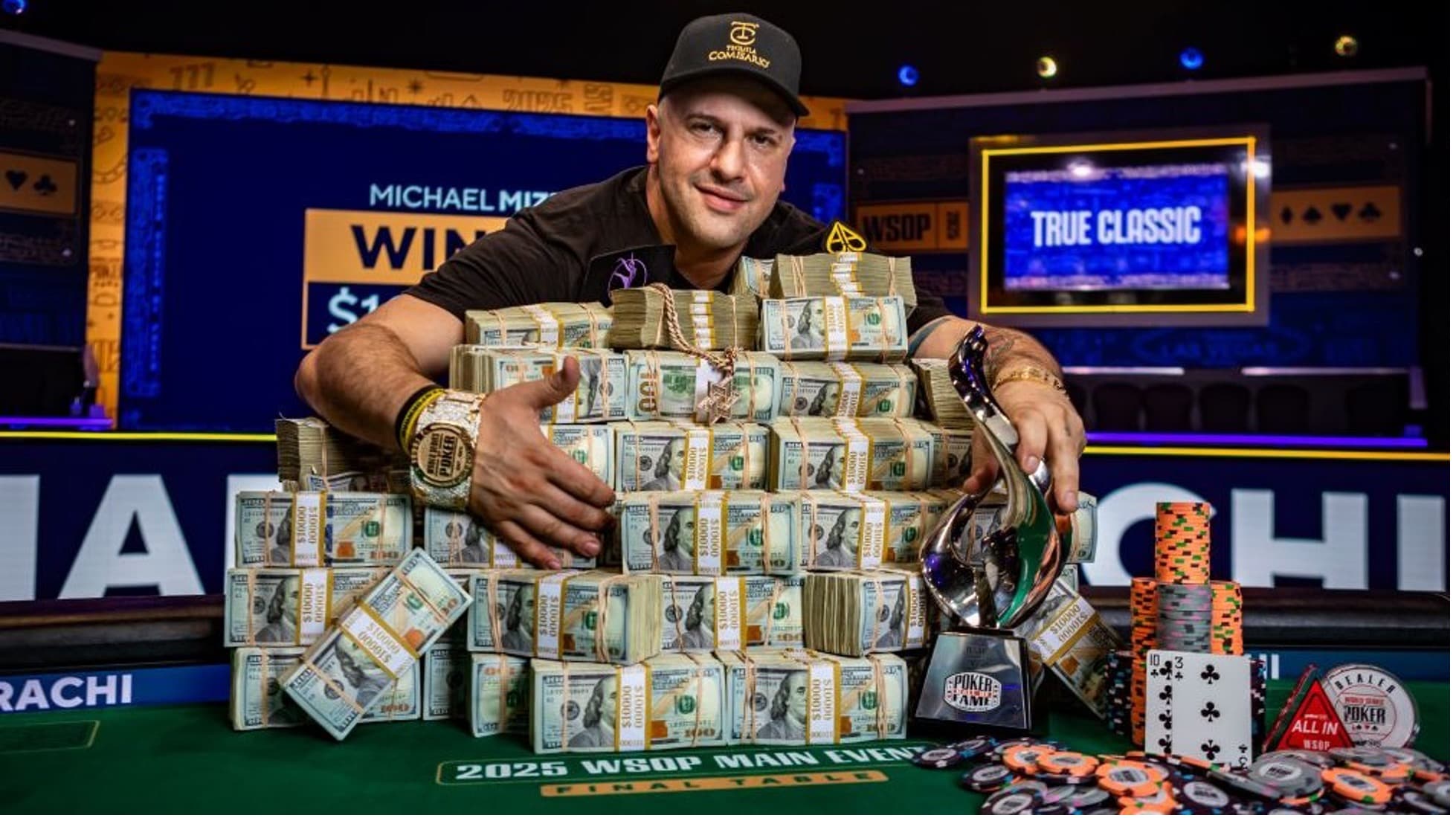Image for Michael Mizrachi Secures $10 Million WSOP Main Event Title, Earns Immediate Poker Hall of Fame Induction