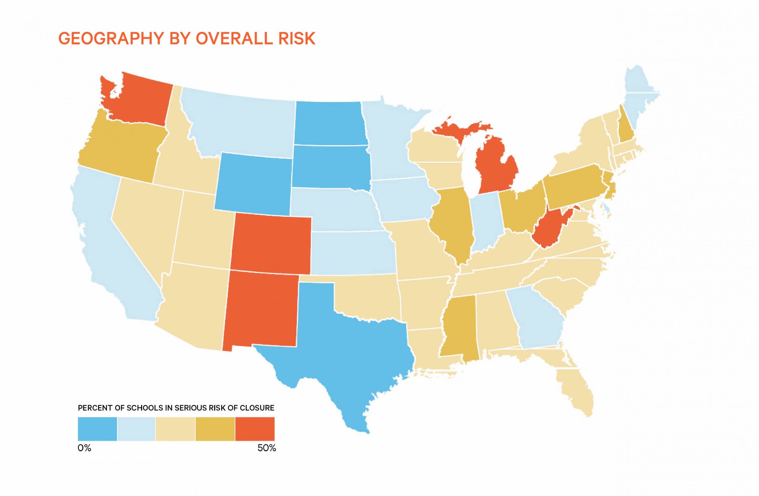 Image for Nearly 80 U.S. Colleges Face Closure by 2029 Amid Enrollment Decline