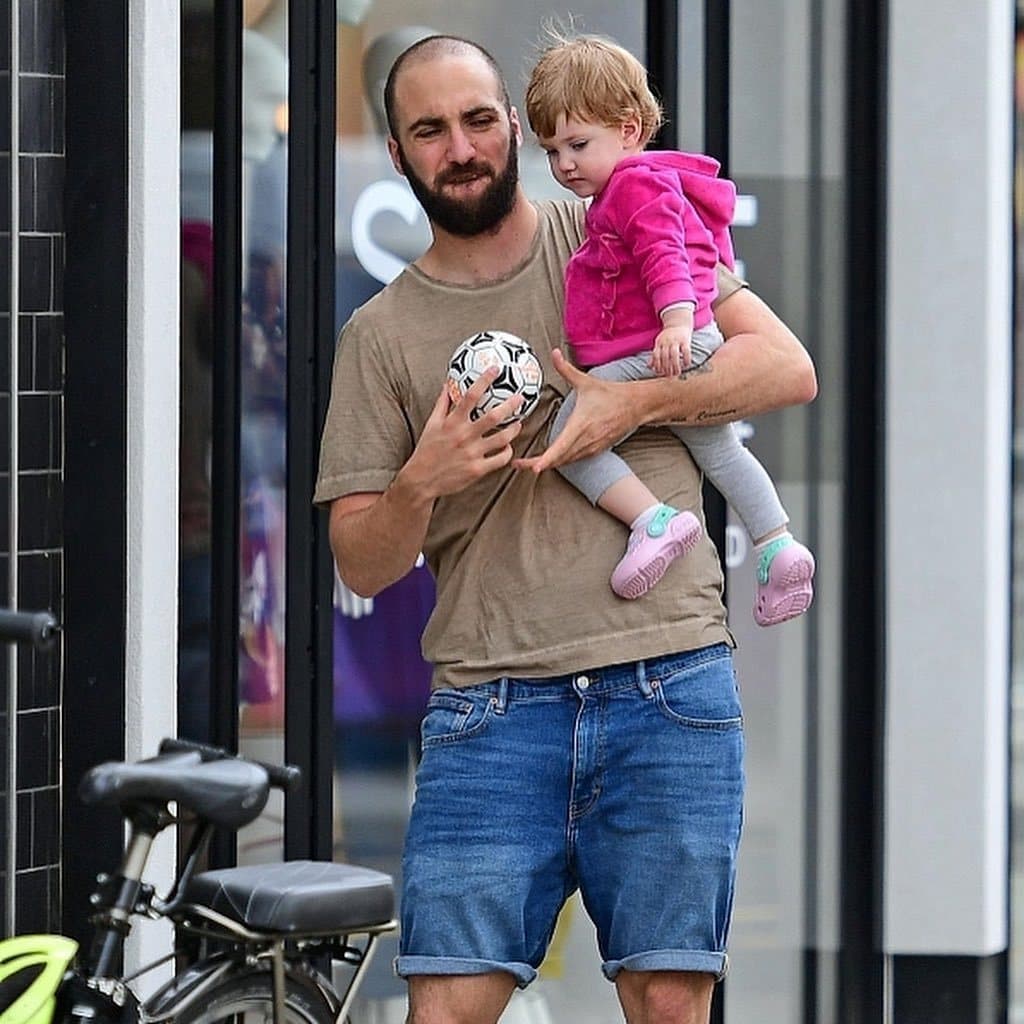 Image for From Football Pitches to Family Life: Gonzalo Higuaín's Enduring Romance with Lara Wechsler