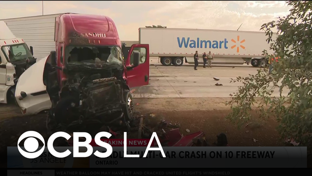 Image for Truck Driver Charged in Fatal 10 Freeway Crash That Killed 3, Identified as Undocumented Immigrant