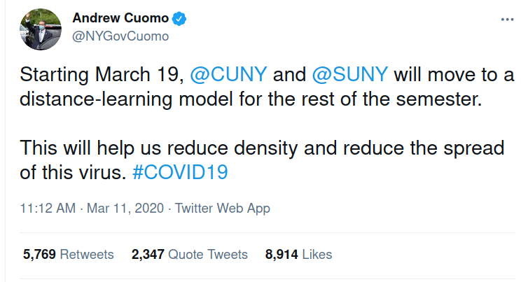 Image for Supporter Urges Voters for Andrew Cuomo, Dismissing Polls as "Rigged" Amidst Comeback Speculation