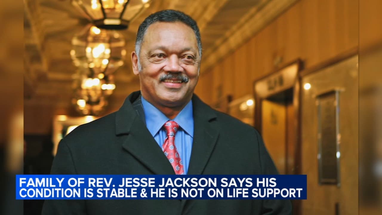 Image for Rev. Jesse Jackson's Family Clarifies Health Status, Confirms Progressive Supranuclear Palsy Diagnosis