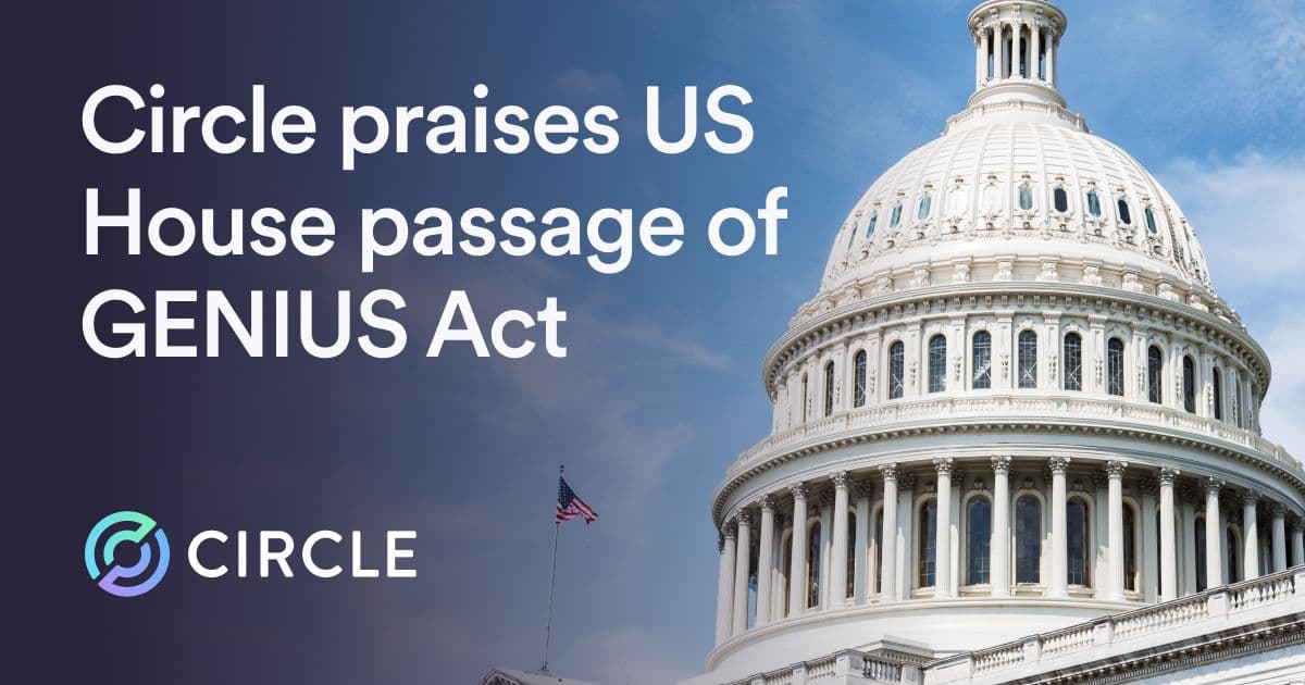 Image for U.S. Congress Advances Stablecoin Bill with 310-115 House Vote Amid Broader On-Chain Finance Push