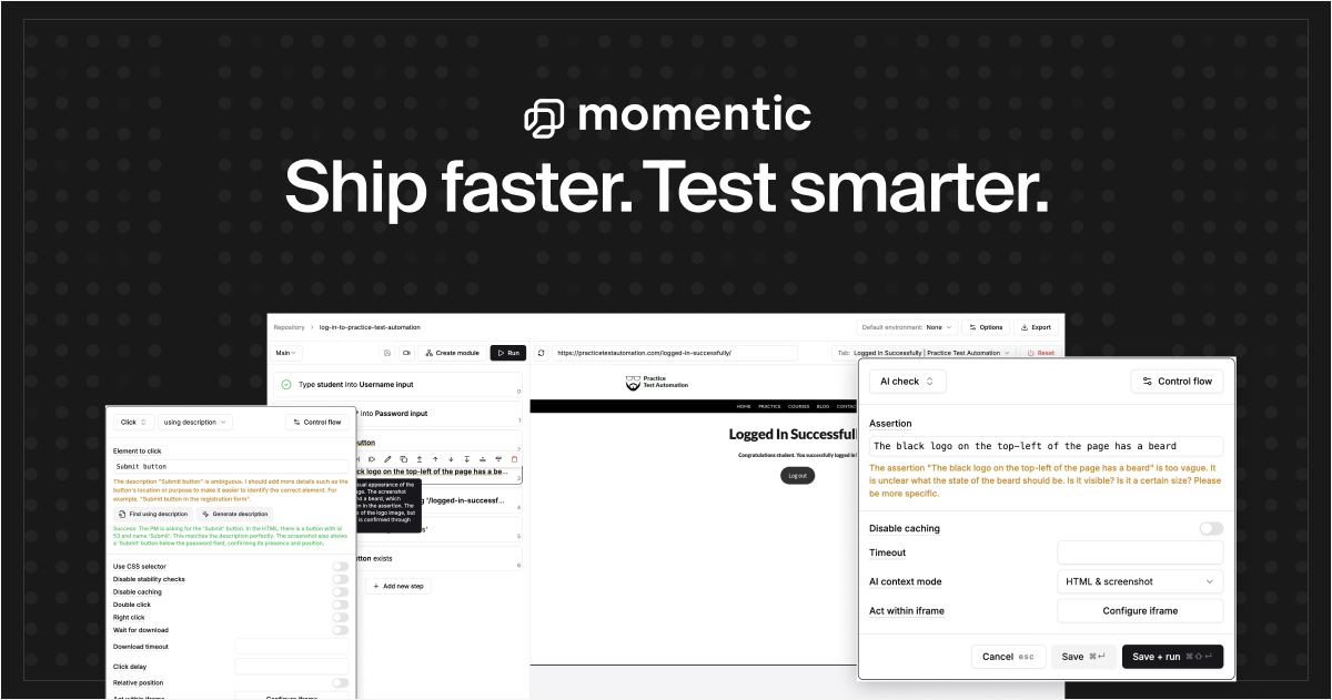 Image for MomenticAI Outperforms 50+ Competitors in Critical 6-Case AI Testing Benchmark